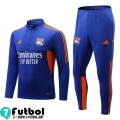 KIT: Chandal Futbol Lyon azul Hombre 2022 2023 TG285