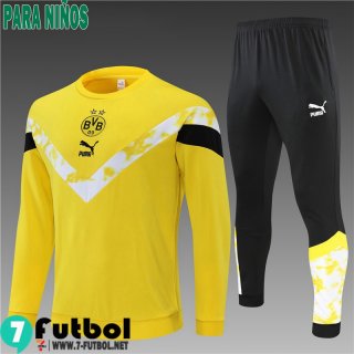 KIT: Chandal Futbol Dortmund amarillo Niños 2022 2023 TK301