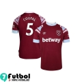 Camiseta Futbol West Ham United Primera Hombre 2022 2023 Coufal 5