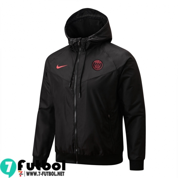 Chaqueta Cazadora PSG negro Hombre 2022 2023 WK70