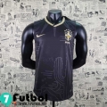 Camiseta futbol Brasil Negro Hombre 2022 2023 AG35
