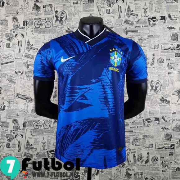 Camiseta futbol Brasil Azul Hombre 2022 2023 AG38