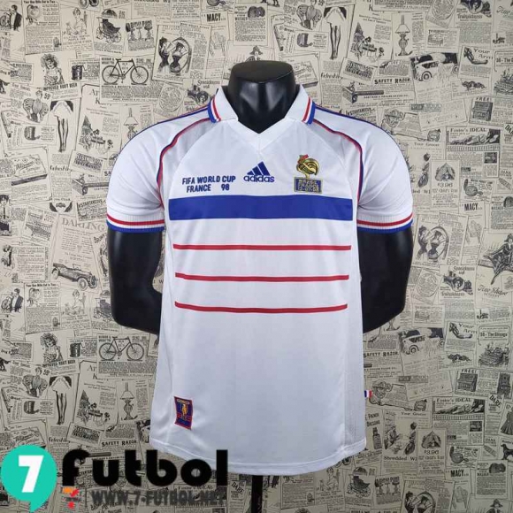 Retro Camiseta futbol Copa del Mundo Francia Segunda Hombre 1998 AG45