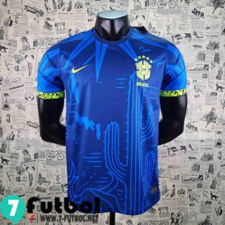 Camiseta futbol Brasil Azul Hombre 2022 2023 AG55