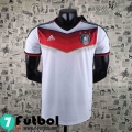 Retro Camiseta futbol Copa del Mundo Alemania Primera Hombre 2014 AG56