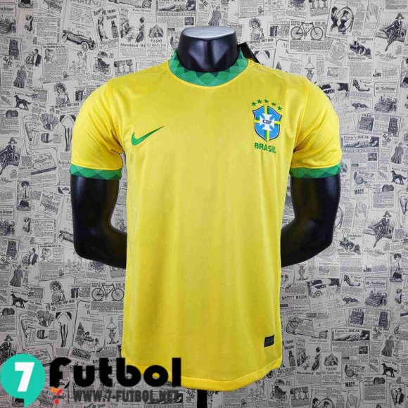 Camiseta futbol Brasil Primera Hombre 2021-22 AG62