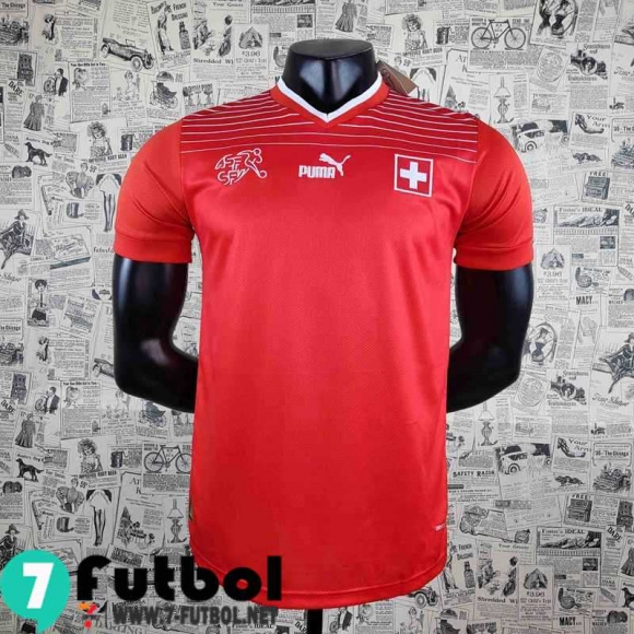 Camiseta futbol Copa del Mundo Suiza Primera Hombre 2022 AG74