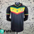 Camiseta futbol Copa del Mundo Senegal Negro Hombre 2022 AG77
