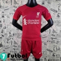 Camiseta futbol Liverpool Rojo Niños 2022 2023 AK09