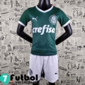 Camiseta futbol Palmeiras Primera Niños 2022 2023 AK11