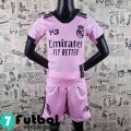 Camiseta futbol Real Madrid Y-3 rosa Niños 2022 2023 AK17