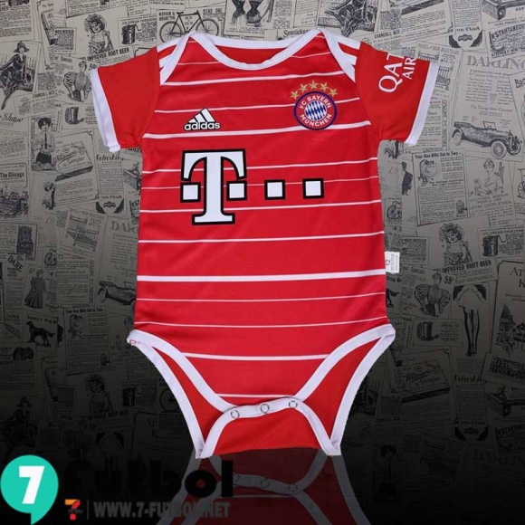 Camiseta futbol Bayern Munich Primera Baby 2022 2023 AK38