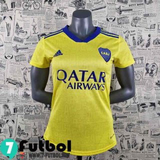 Camiseta futbol Boca Juniors Tercera Femenino 2022 2023 AW12