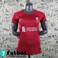Camiseta futbol Liverpool Primera Femenino 2022 2023 AW17