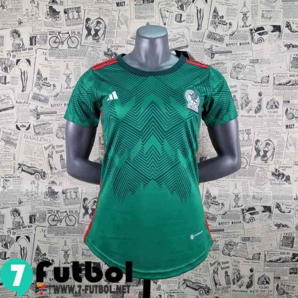 Camiseta futbol Copa del Mundo Mexico Primera Femenino 2022 2023 AW21
