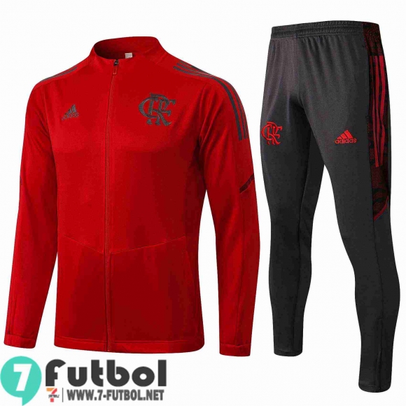 Chaquetas Deportivas Flamenco rouge Hombre 2021 2022 + Pantalon JK85