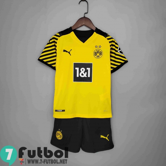 Camiseta Del Niños Dortmund Primera Enfant 2021 2022