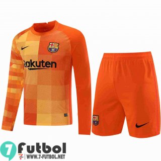 Camiseta Del Barcelona Tutor Manga Larga Hombre 2021 2022