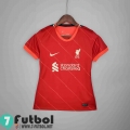 Camiseta Del Femenino Liverpool Primera Femme 2021 2022