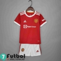 Camiseta Del Niños Manchester United Primera Enfant 2021 2022