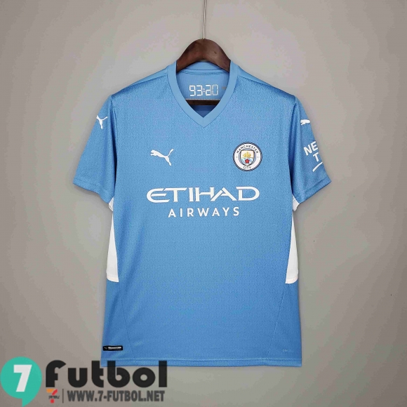 Camiseta Del Manchester City Primera Hombre 2021 2022