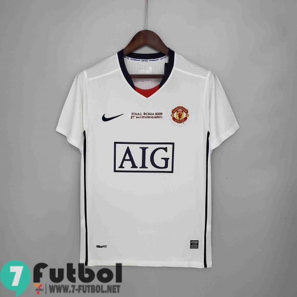 Camisetas Retro Futbol Manchester United Segunda Hombre 08/09