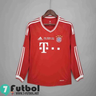 Camisetas Retro Futbol Bayern Munich Primera Manga Larga Hombre 13/14
