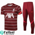 T-shirt Liverpool rojo Hombre 2021 2022 + Pantalon PL103