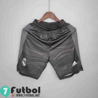 Pantalon Corto Futbol Real Madrid Gris Hombre 2021 2022 DK20