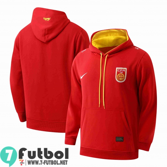 Sudaderas Deportivas A Capuche China rojo Hombre 2021 2022 + Pantalon SW18