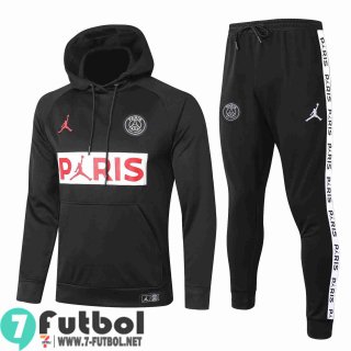 Sudaderas Deportivas A Capuche PSG negro Hombre 2021 2022 + Pantalon SW19