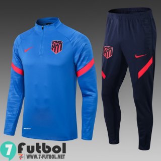 Chandal Futbol Atletico Madrid bleu Hombre 2021 2022 + Pantalon TG41