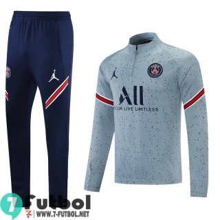 Chandal Futbol PSG gris Hombre 2021 2022 + Pantalon TG52