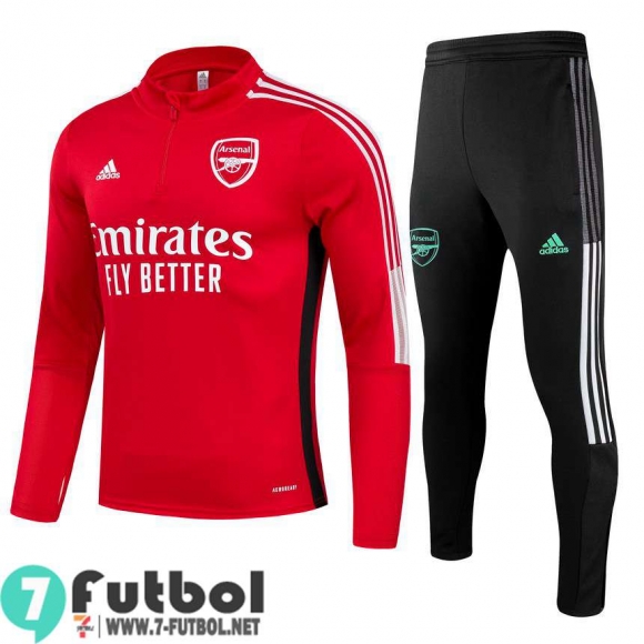 Chandal Futbol Arsenal rojo Hombre 2021 2022 + Pantalon TG60