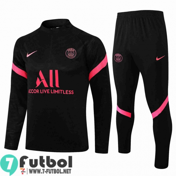 Chandal Futbol PSG negro Hombre 2021 2022 + Pantalon TG61