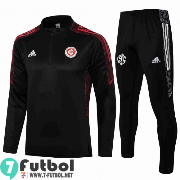 Chandal Futbol Internacional negro Hombre 2021 2022 + Pantalon TG68