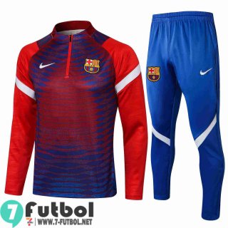 Chandal Futbol Barcelona rojo azul Hombre 2021 2022 + Pantalon TG69