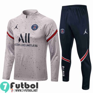 Chandal Futbol PSG Gris Hombre 2021 2022 + Pantalon TG73