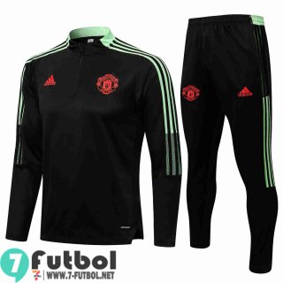 Chandal Futbol Manchester United negro Hombre 2021 2022 + Pantalon TG75