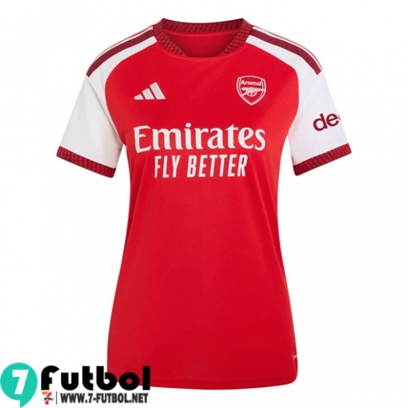 Camiseta Futbol Arsenal Primera Femenino 26 27 Camiseta Futbol Arsenal Primera Femenino 26 27