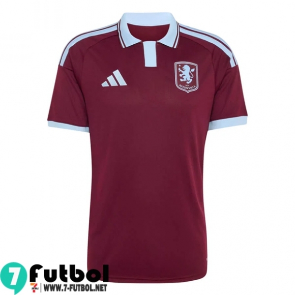 Camiseta Futbol Aston Villa Primera Hombre 26 27 Camiseta Futbol Aston Villa Primera Hombre 26 27