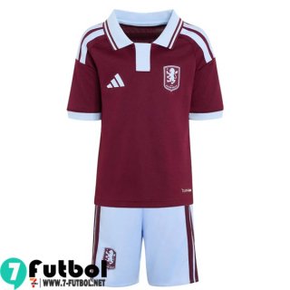 Camiseta Futbol Aston Villa Primera Ninos 26 27 Camiseta Futbol Aston Villa Primera Ninos 26 27