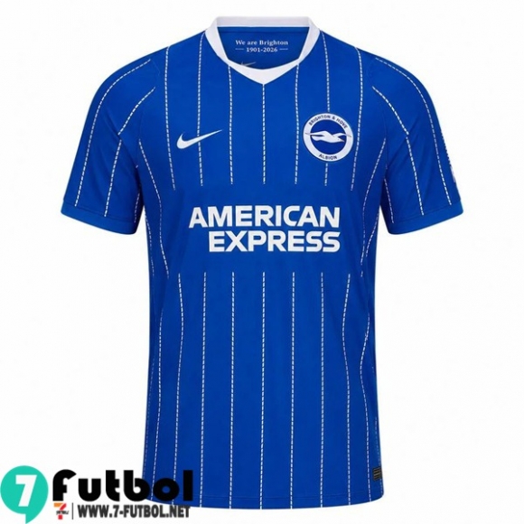 Camiseta Futbol Brighton & Hove Albion Primera Hombre 26 27 Camiseta Futbol Brighton & Hove Albion Primera Hombre 26 27