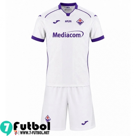 Camiseta Futbol Fiorentina Segunda Ninos 26 27 Camiseta Futbol Fiorentina Segunda Ninos 26 27