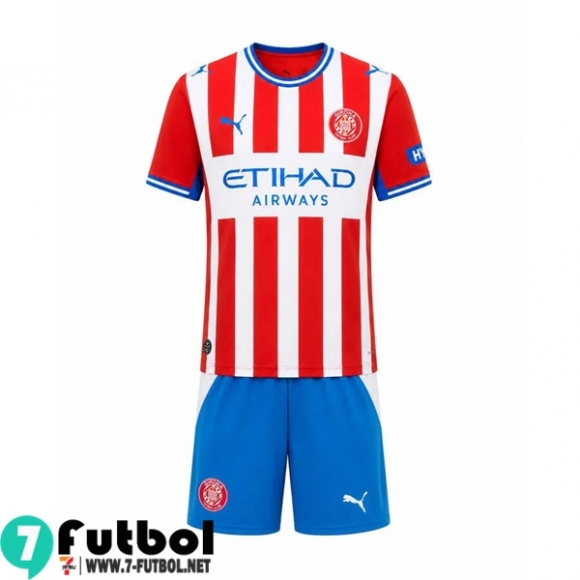 Camiseta Futbol Girona Primera Ninos 26 27 Camiseta Futbol Girona Primera Ninos 26 27