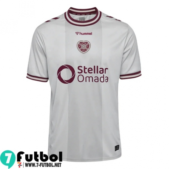 Camiseta Futbol Hearts Segunda Hombre 26 27