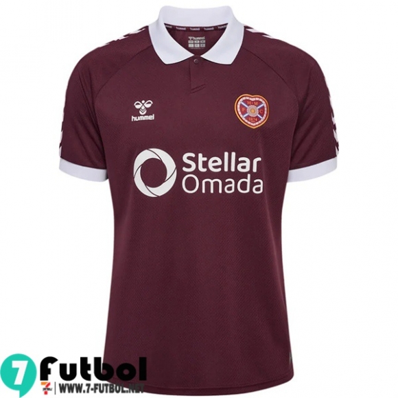Camiseta Futbol Hearts Primera Hombre 26 27 Camiseta Futbol Hearts Primera Hombre 26 27