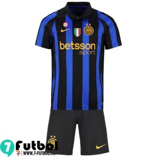 Camiseta Futbol Inter Milan Primera Ninos 26 27 Camiseta Futbol Inter Milan Primera Ninos 26 27