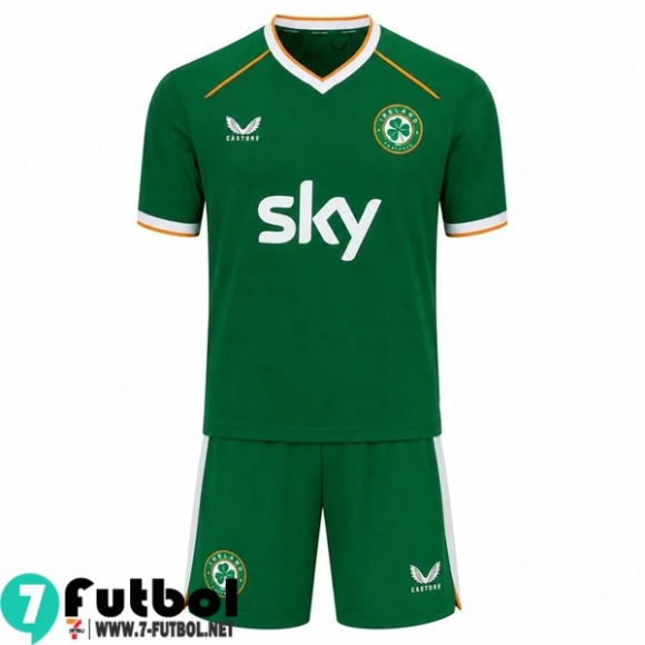 Camiseta Futbol Irlanda Primera Ninos Copa del Mundo 2026