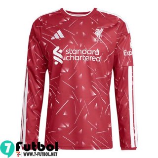 Camiseta Futbol Liverpool Primera Hombre Manga Larga 26 27 Camiseta Futbol Liverpool Primera Hombre Manga Larga 26 27